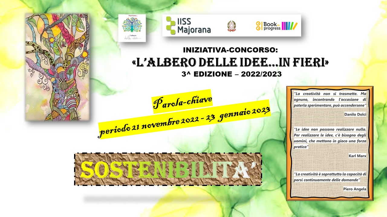 Parola chiave Sostenibilit lavori alunni