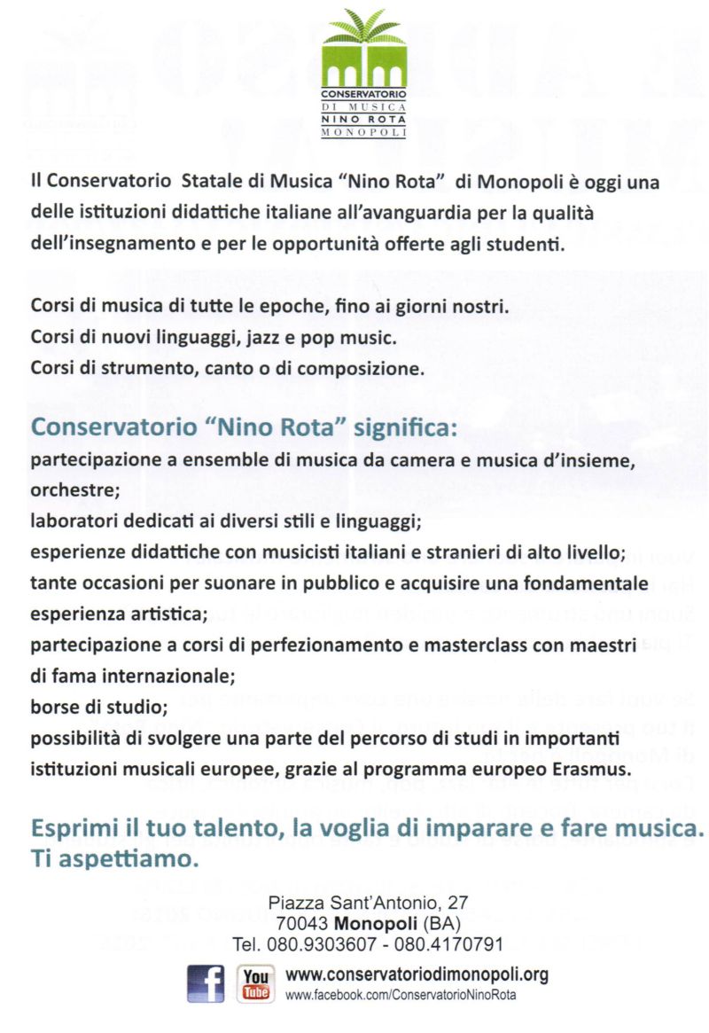 Conservatorio Monopoli